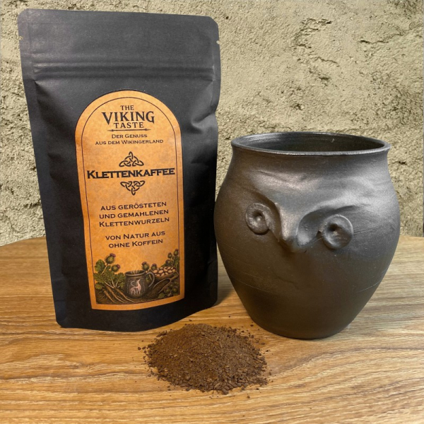 Klettenkaffee - koffeinfreier Kaffee aus gerösteten Klettenwurzeln