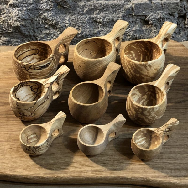 Holztasse "Kuksa", mini