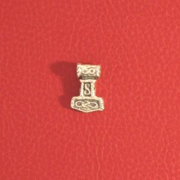 Thorshammer Amulett "Viðblindi" Miniatur Silber