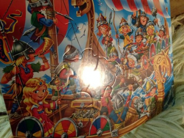 Wikinger-Puzzle "Seeschlacht", 30-teilig