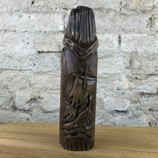 Ran Götterfigur 26 cm handgeschnitzt aus Lindenholz, Unikat