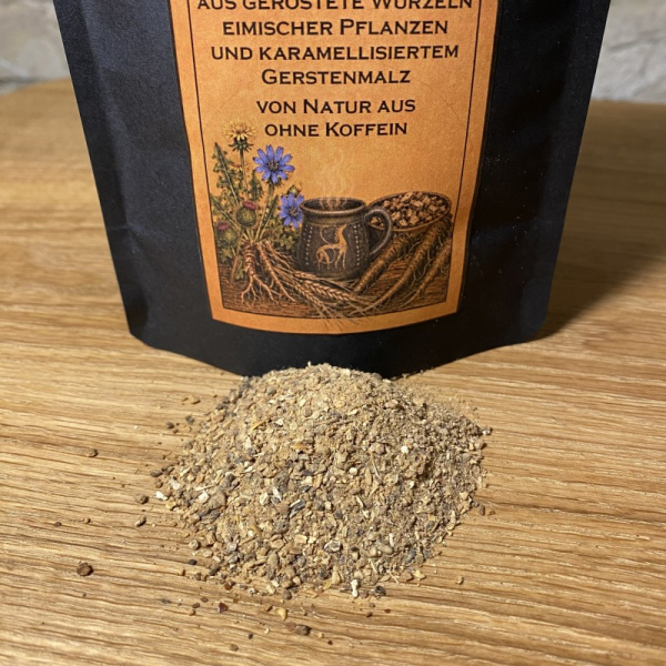 Wurzelzauberkaffee, koffeinfrei aus Wurzeln und Malz