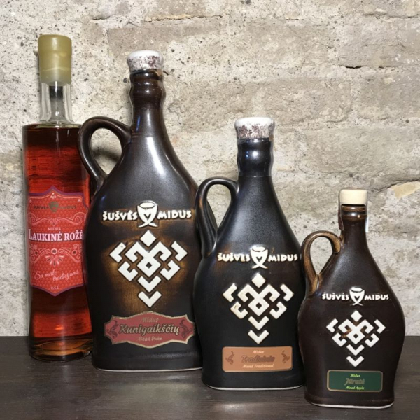 "Avietė", Met mit Himbeere - Keramik 0,1l