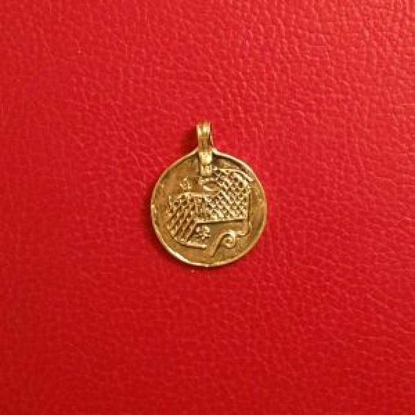 Dänische Münze Bronze