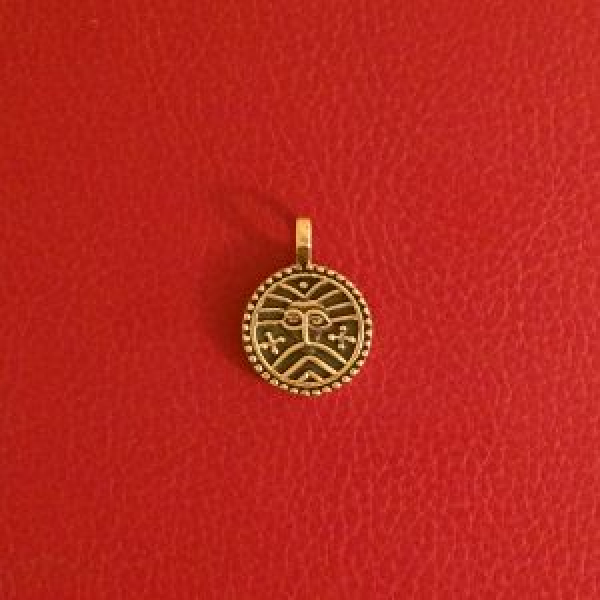 Dänisches Münzamulett Sceatta Bronze