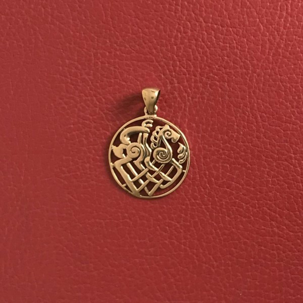 Amulett Odin auf Sleipnir, Bronze