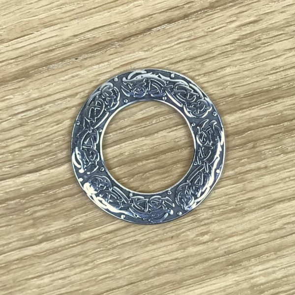 Amulett-Ring mit Drachendekoration, Edelstahl