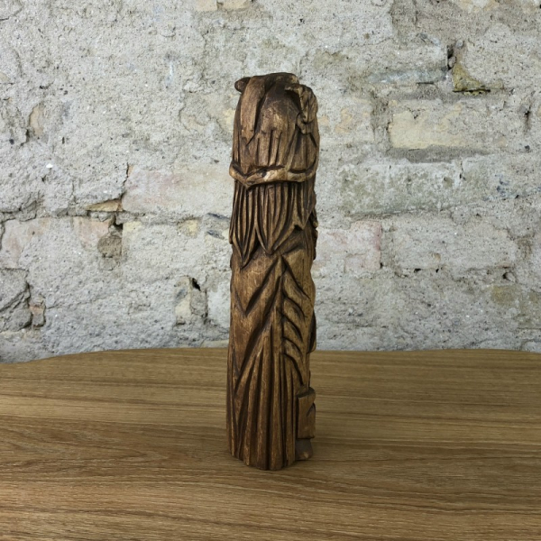 Thor, 22cm Götterfigur handgeschnitzt aus Lindenholz, Unikat