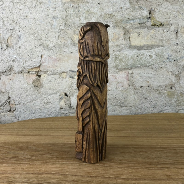 Thor, 22cm Götterfigur handgeschnitzt aus Lindenholz, Unikat