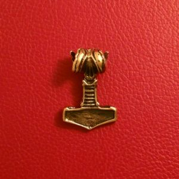 Thorshammer Amulett "Tanngrísnir" Bronze