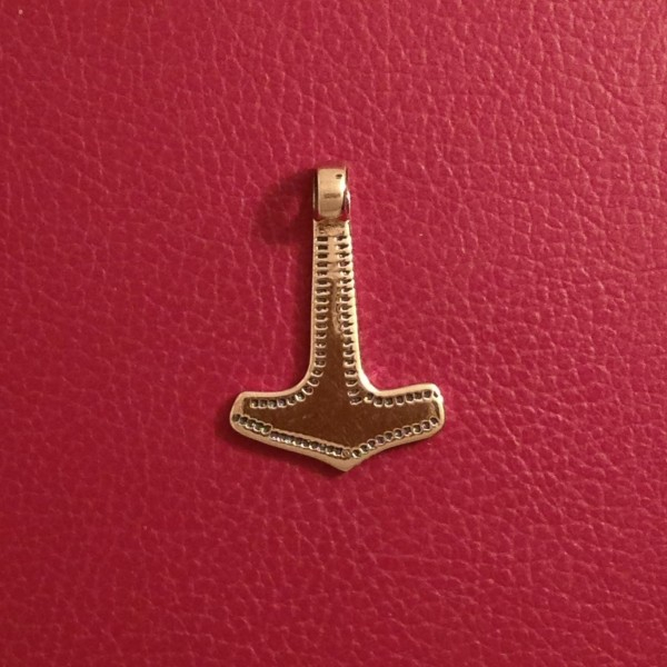 Thorshammer "Blauzahn von Rügen" Bronze