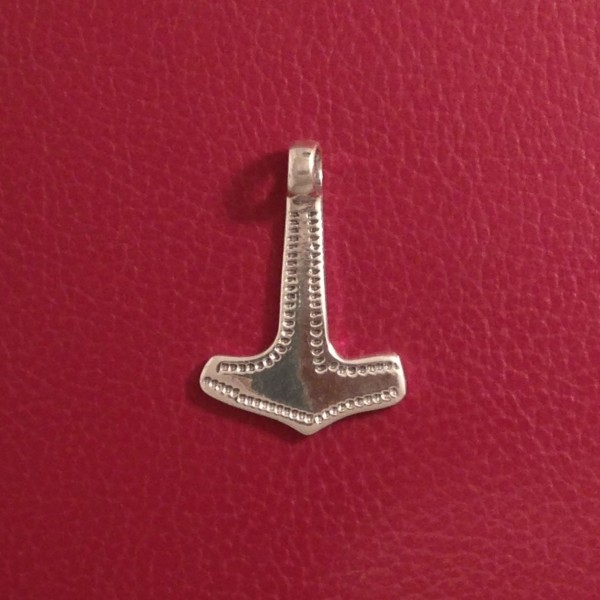 Thorshammer "Blauzahn von Rügen" Silber