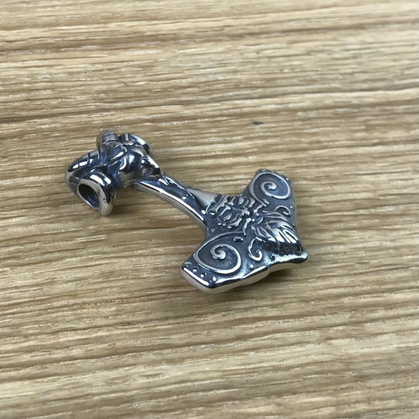 Thorshammer Amulett "Dverggeit", Edelstahl