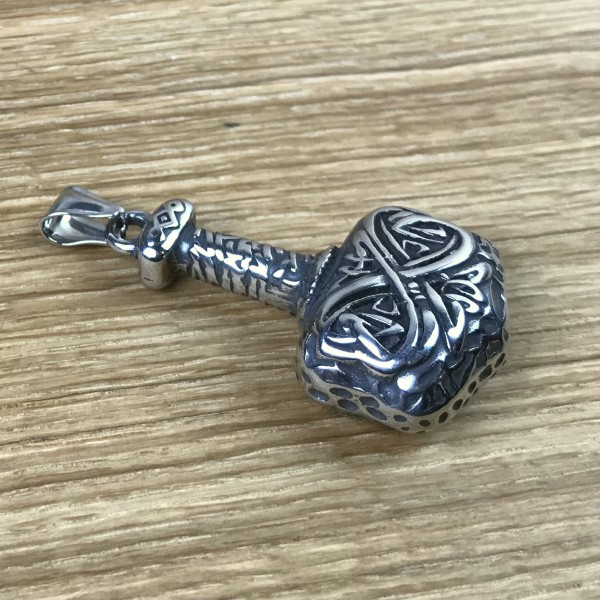 Thorshammer Amulett "Mjórfótur", Edlestahl