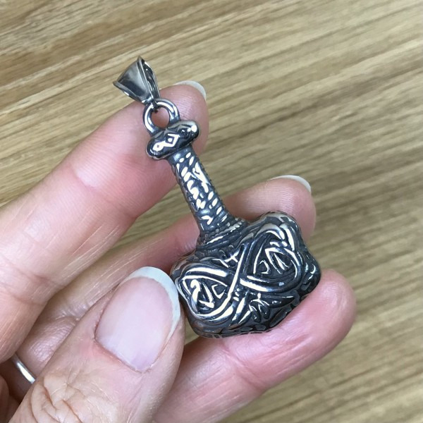 Thorshammer Amulett "Mjórfótur", Edlestahl