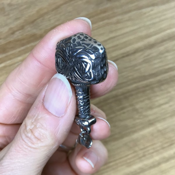 Thorshammer Amulett "Mjórfótur", Edlestahl