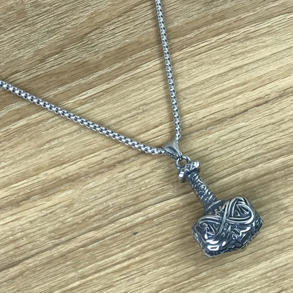 Thorshammer Amulett "Mjórfótur", Edlestahl