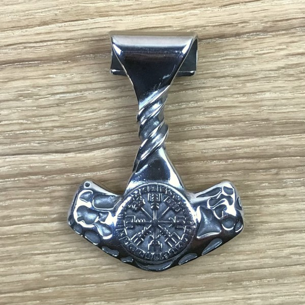 Thorshammer Amulett "Skalli", Edelstahl