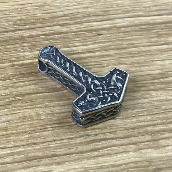 Thorshammer Amulett "Ímr", Edelstahl