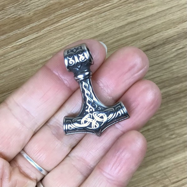 Thorshammer Amulett "Gymir", Edelstahl