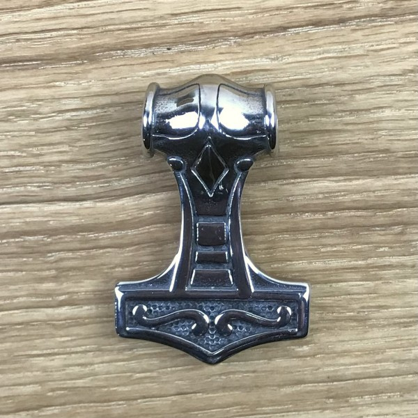 Thorshammer Amulett "GripniR", Edelstahl