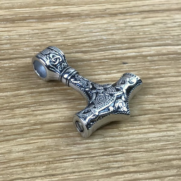 Thorshammer Amulett "Hnitbjörg", Edelstahl