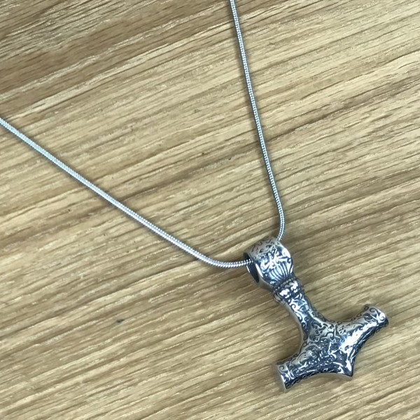 Thorshammer Amulett "Fyrnir", Edelstahl