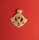 Greiftier-Amulett klein, Silber