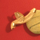 Phallus mit Schwingen, Bronze