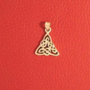 Keltischer Dreiecksknoten klein, Silber