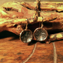 Ohrhänger mit Jorvik-Raben, Bronze