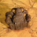 Odin / Völva aus Lejre, Bronzefigur