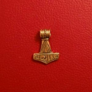 Thorshammer Amulett "Lolland-Runen" Bronze