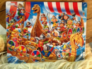 Wikinger-Puzzle "Seeschlacht", 30-teilig