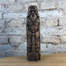Thor im Schottenrock, Götterfigur, 26 cm handgeschnitzt aus Lindenholz, Unikat