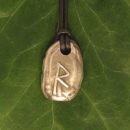 Raido Runenamulett aus Zinn