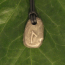 Laguz Runenamulett aus Zinn
