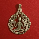 Cernunnos Amulett Silber