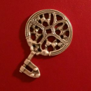 Wikinger-Schlüssel im Borrestil, Silber