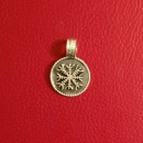 Ægishjálmr / Schutzzeichen Amulett, Silber
