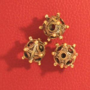 vielgelochte Perle der Rus-Wikinger, Bronze