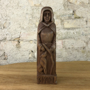 Skadi, 25cm Götterfigur handgeschnitzt aus Lindenholz, Unikat