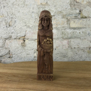 Idun, 24cm Götterfigur handgeschnitzt aus Lindenholz, Unikat