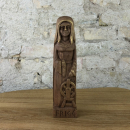 Frigg, 25cm Götterfigur handgeschnitzt aus Lindenholz, Unikat