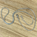 Schlangenkette 2,8 mm, Edelstahl, 55 cm