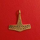 Thorshammer Amulett "Strandby" ringlos, Bronze