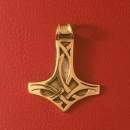 Thorshammer Amulett "Thrymrs Zier" groß, Bronze